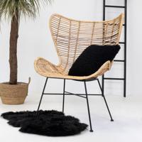 Egg Chair Rotan Naturel - Giga Meubel