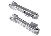 Sway bar arms, rear (satin-plated) (TRX-8597X) - thumbnail