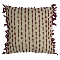 Wants&Needs Accessoires Sierkussen Katoen Rood 45 X 45 - thumbnail