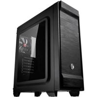 Raijintek ARCADIA II Midi-tower PC-behuizing, Gaming-behuizing Zwart 1 voorgeïnstalleerde ventilator, Zijvenster, Stoffilter - thumbnail