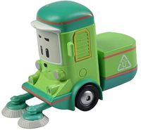 Silverlit Robocar Poli   diecast Cleany 7 cm groen - thumbnail