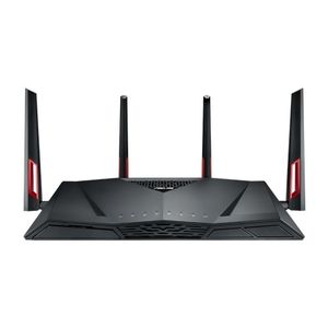 ASUS RT-AC88U draadloze router Dual-band (2.4 GHz / 5 GHz) Gigabit Ethernet Zwart
