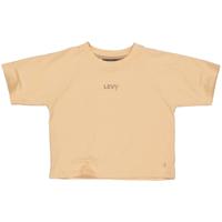 LEVV Meisjes t-shirt - Katie - Zacht geel