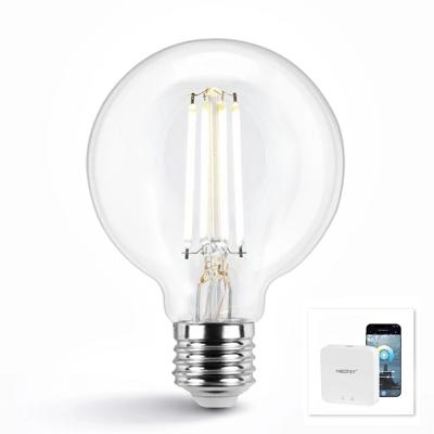Wifi set met Dual White smart filament lamp van Milight 7W E27 fitting - G95 model - Met Milight module Wifi set met Dual White smart filament lamp van Milight 7W E27 fitting - G95 model - Met Milight module