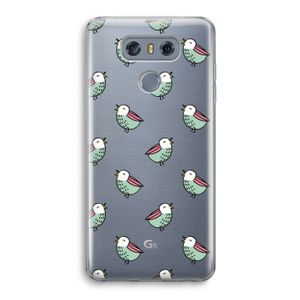 Vogeltjes: LG G6 Transparant Hoesje