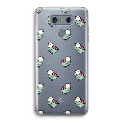 Vogeltjes: LG G6 Transparant Hoesje