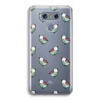 Vogeltjes: LG G6 Transparant Hoesje