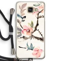 Japanse bloemen: Samsung Galaxy A5 (2016) Transparant Hoesje met koord