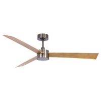 Beacon PlafondventilatorClimate IV nikkel met hout Ø132cm - 21610449
