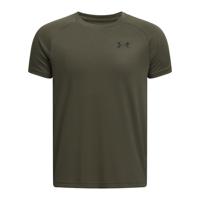 Under Armour Tech 2.0 Trainingsshirt Kids Donkergroen Zwart
