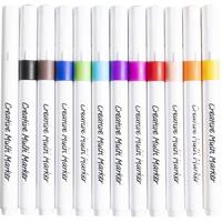 Creativ Company Creatieve multi stift, lijndikte 4 mm, diverse kleuren, 12 stuk/ 1 doos