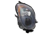 Koplamp rechts H7+H7 inclusief STELMOTOR Gerookt 0177964