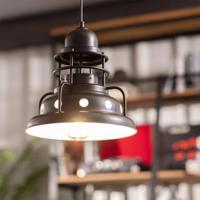 Hanglamp industrieel metaal zwart 'Renzo' E27 fitting modern rond 30 cm Hanglamp industrieel metaal zwart 'Renzo' E27 fitting modern rond 30 cm
