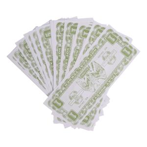 Nep speelgeld dollars carnaval accessoires - 150x biljetten - Pooier of olie Sjeik verkleed spullen