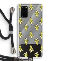 Bananas: Samsung Galaxy S20 Plus Transparant Hoesje met koord
