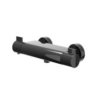 Douchethermostaatkraan IVY Pact Opbouw Cooltouch Zwart Chroom PVD IVY