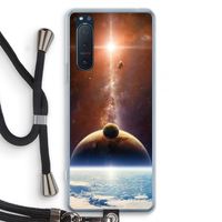 Omicron 2019: Sony Xperia 5 II Transparant Hoesje met koord