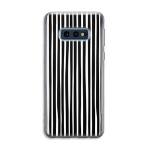 Stripes: Samsung Galaxy S10e Transparant Hoesje