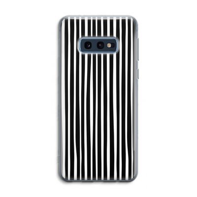 Stripes: Samsung Galaxy S10e Transparant Hoesje