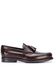 Tod's mocassins à glands - Rouge