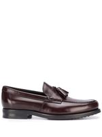 Tod's mocassins à glands - Rouge