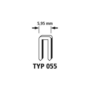 Wolfcraft 7166000 Nieten met smalle rug Type 55 1200 stuk(s)