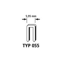 Wolfcraft 7166000 Nieten met smalle rug Type 55 1200 stuk(s)