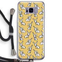 Haas: Samsung Galaxy S8 Plus Transparant Hoesje met koord