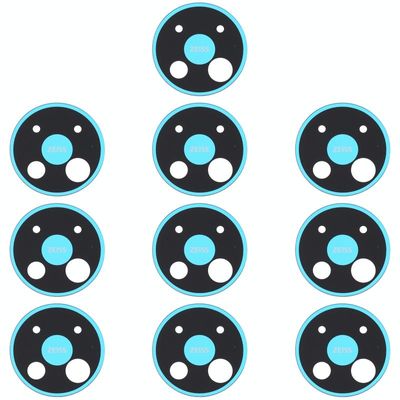 10 PCS Camera Lens Cover voor Nokia C5 Endi (Blauw)