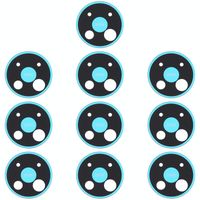 10 PCS Camera Lens Cover voor Nokia C5 Endi (Blauw)