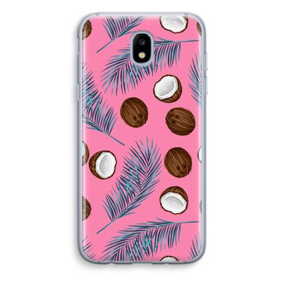 Kokosnoot roze: Samsung Galaxy J5 (2017) Transparant Hoesje