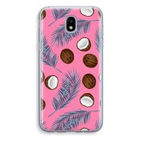 Kokosnoot roze: Samsung Galaxy J5 (2017) Transparant Hoesje