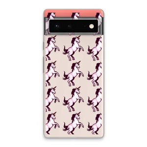 Musketon Unicorn: Google Pixel 6 Transparant Hoesje