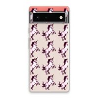 Musketon Unicorn: Google Pixel 6 Transparant Hoesje