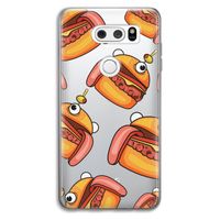 Hamburger: LG V30 Transparant Hoesje