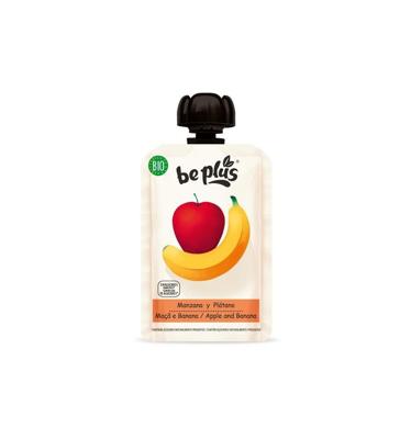 Knijpfruit 100% apple banana bio