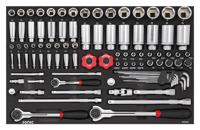 Sonic Doppenset 1/4", 3/8" & 1/2", Metrisch 93-delig 309302