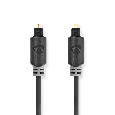 Nedis Optische Audiokabel | TosLink Male naar TosLink Male | 3 m | 1 stuks - CABW25000AT30 CABW25000AT30