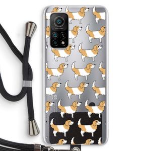 Doggy: Xiaomi Mi 10T 5G Transparant Hoesje met koord