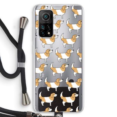 Doggy: Xiaomi Mi 10T 5G Transparant Hoesje met koord