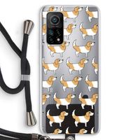 Doggy: Xiaomi Mi 10T 5G Transparant Hoesje met koord