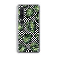 Geometrische jungle: Xiaomi Mi Note 10 Pro Transparant Hoesje