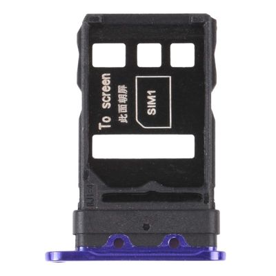 SIM-kaartlade + SIM-kaartlade voor HUAWEI NOVA 7 PRO 5G (PAARS)
