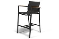Foxx Barstoel Teak Charcoal - Tierra outdoor