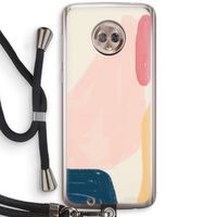 Saturday Flow: Motorola Moto G6 Transparant Hoesje met koord