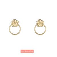 Day&Eve Oorbellen Flower Stud | Goud