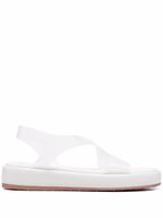 Gianvito Rossi sandales Metropolis à plateforme - Blanc Gianvito Rossi sandales Metropolis à plateforme - Blanc