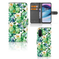 OnePlus Nord CE 5G Hoesje Orchidee Groen - thumbnail