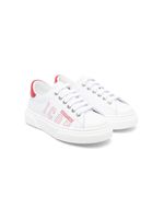 DSQUARED2 KIDS baskets Icon à logo imprimé - Blanc