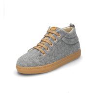 Wollen sneakers, grijs-gemêleerd Maat: 45